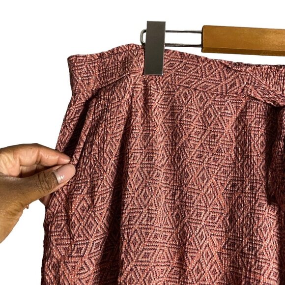 Farwest Women's Patterned High Waisted Tie Front Shorts - Picture 3 of 6